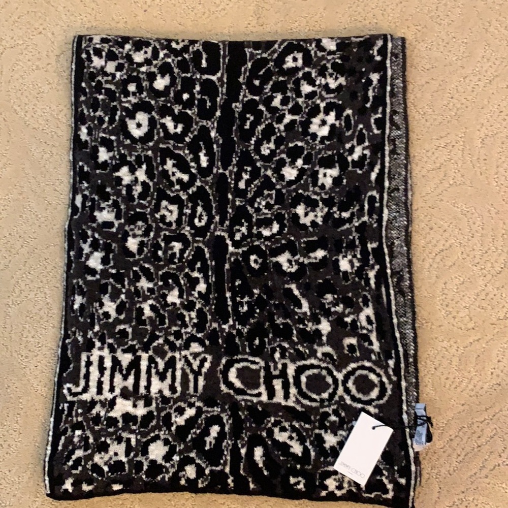 Jimmy Choo Knitted Scarf